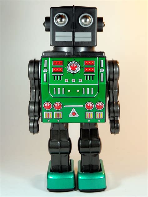 metal house robot|vintage tin robots.